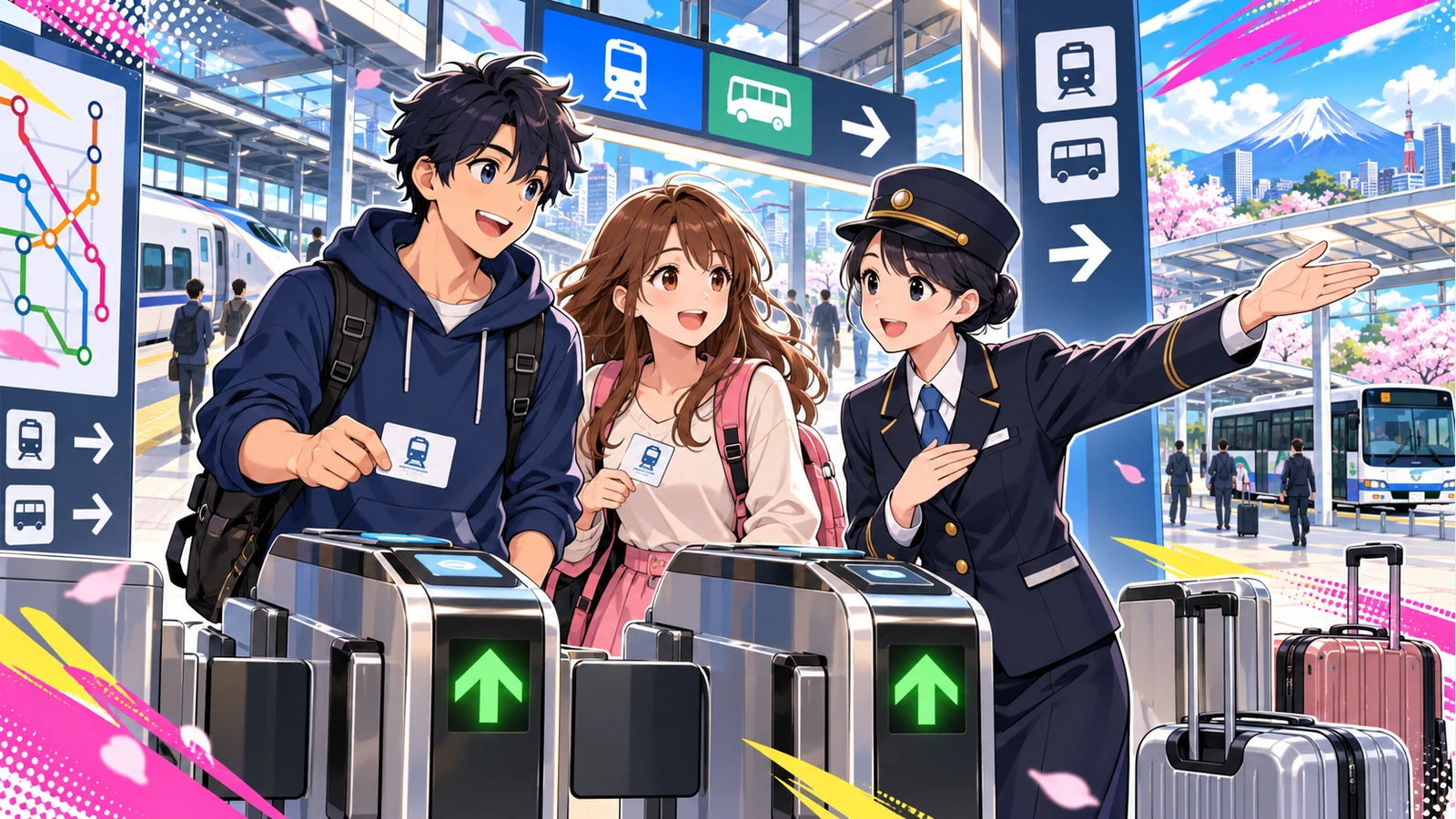 Japanese Travel and Transport Vocabulary Guide