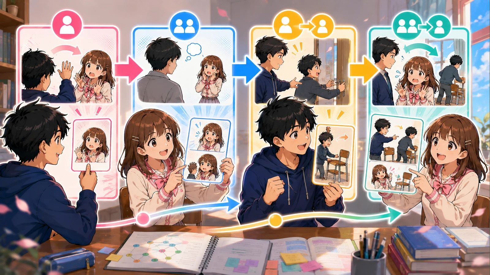 Visual guide for 2. A reliable formation method
